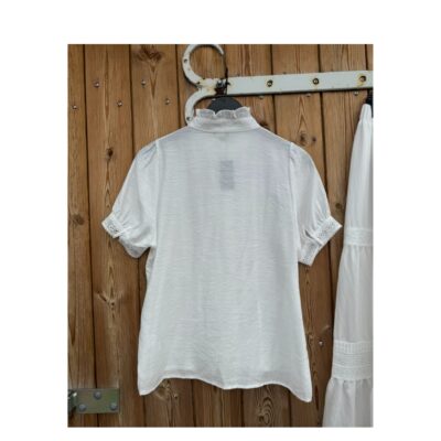 Qnuz skjorte - Beau shirt – 9363 – 11 Ecru