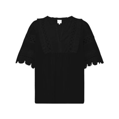 Gossia bluse – ZelinaGO (Sort)