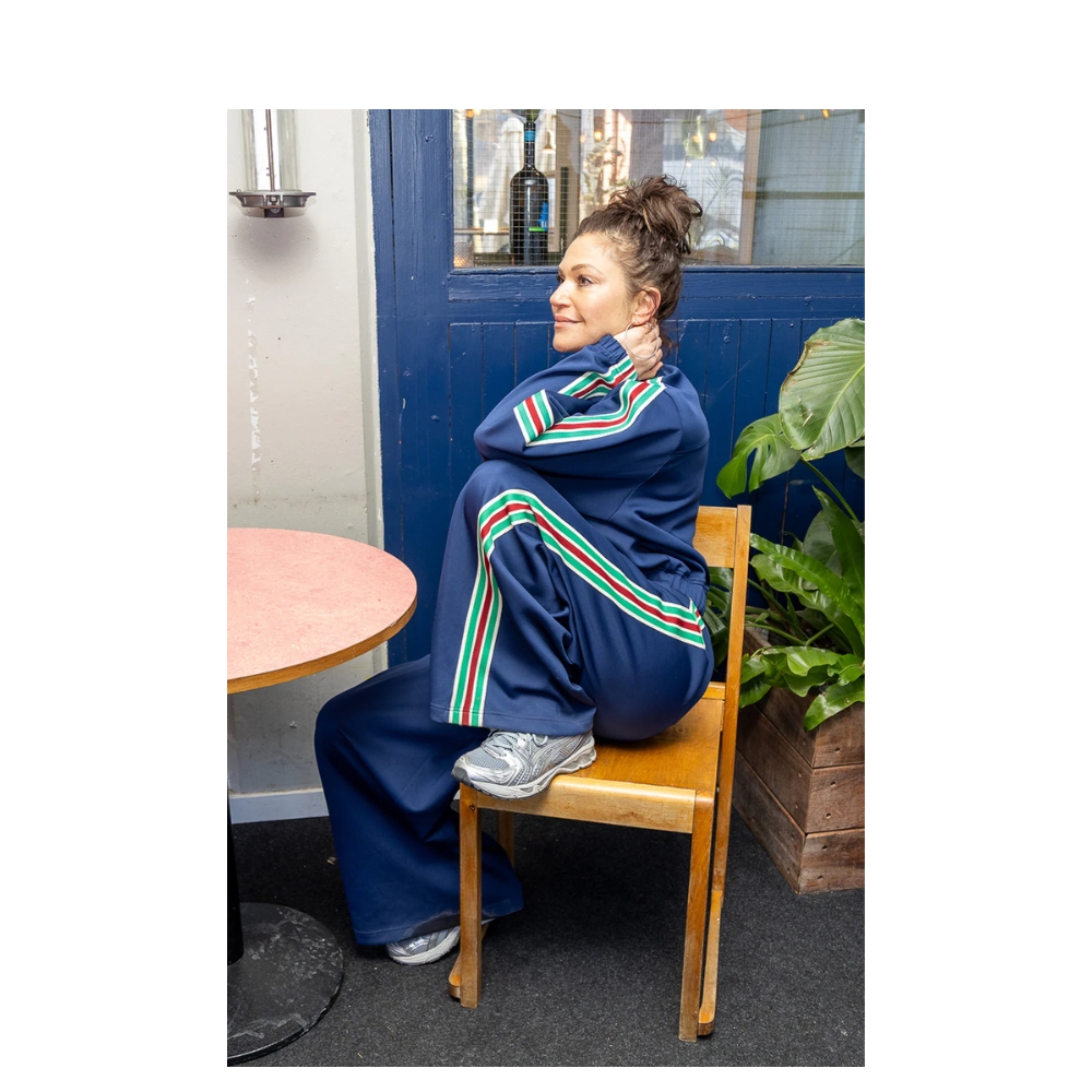 Lollys Laundry bukser - LiamLL (Mørkeblå) Lollys Laundry track pants - LiamLL Track Bukser – EX00003-2000 – Mørkeblå