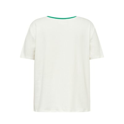 Gossia t-shirt BasGO (Creme/Grøn)