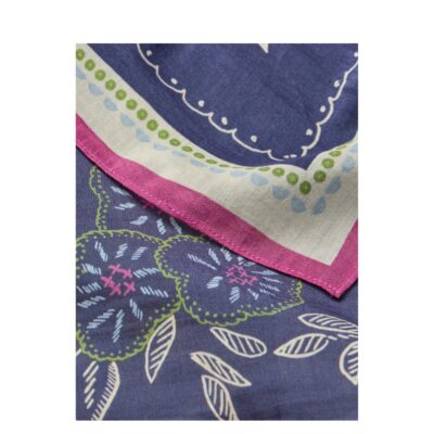 Beck Sondergaard tørklæde - Brodefloria Sico Scarf – 2604300009 – 0025 Naval Academy Blue