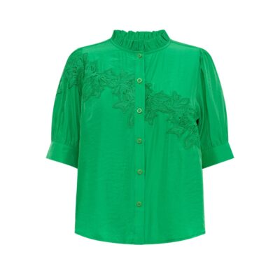Gossia bluse – MiGO Ellie (Grøn)