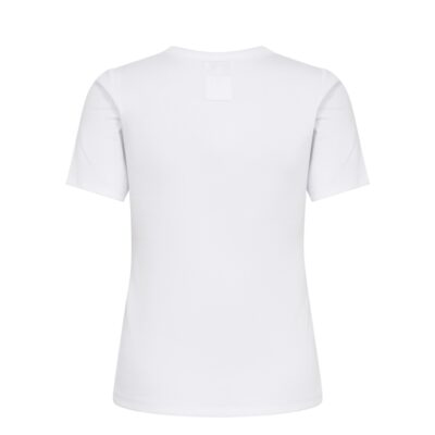 Levete Room t-shirt - LR-Numbia 5 – 201285 – 1000 White