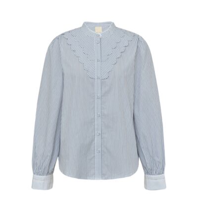 Gossia skjorte - PalomaGO Shirt –  G2626 – Blue Stripes