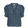Gossia bluse - AmarGO Jo Blouse – G2678 – Dusty Blue