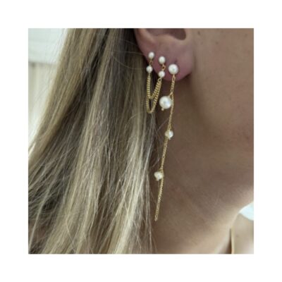Stine A ørering - Callas Earring Long – Single  – 1375-02-S