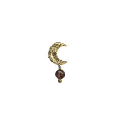 Stine A ørering - Petit Claire de Lune Earring Mocha – Single  – 1407-02-S