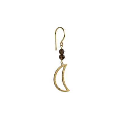 Stine A ørering - Bella Moon Earring Mocha – Single  – 1409-02-S