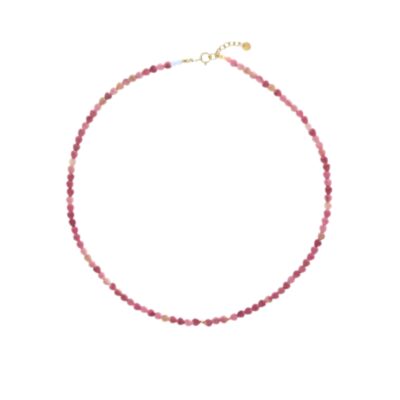 Stine A halskæde - Pink Love Hearts Necklace – 2073-02-OS