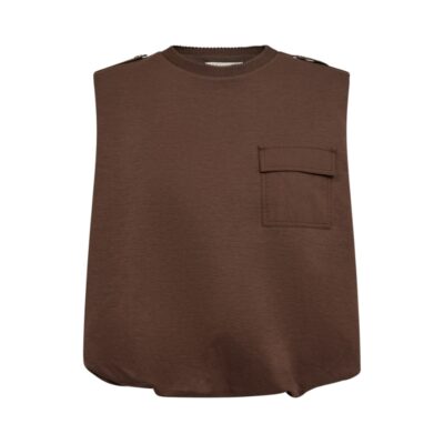 Gossia top - LuanaGO Tee – G3032 – (Coffee)