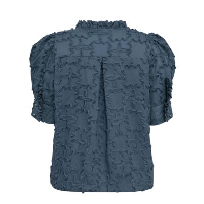 Gossia bluse - AmarGO Jo Blouse – G2678 – Dusty Blue