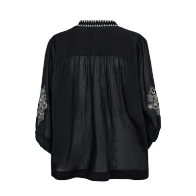 Gossia bluse - NouraGO Blouse – G1569 – Black/Creme