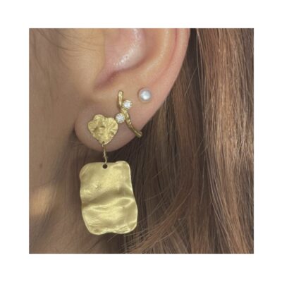 Stine A ørering - Tres Petit Pearl Earring – Single  – 1326-02-S