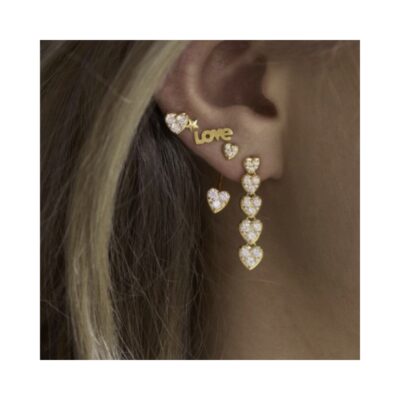 Stine A ørering - Petit J'adore Earring – Single  – 1405-02-S