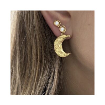 Stine A ørering - Big Flow Earring – Single  – 1406-02-S