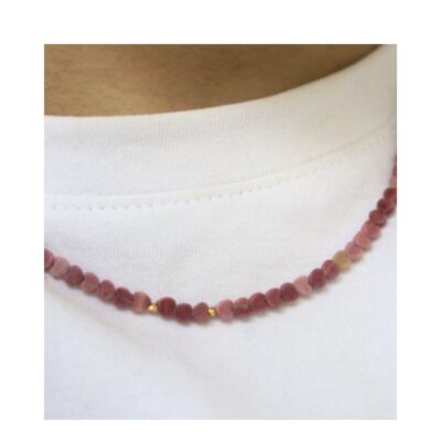 Stine A halskæde - Pink Love Hearts Necklace – 2073-02-OS