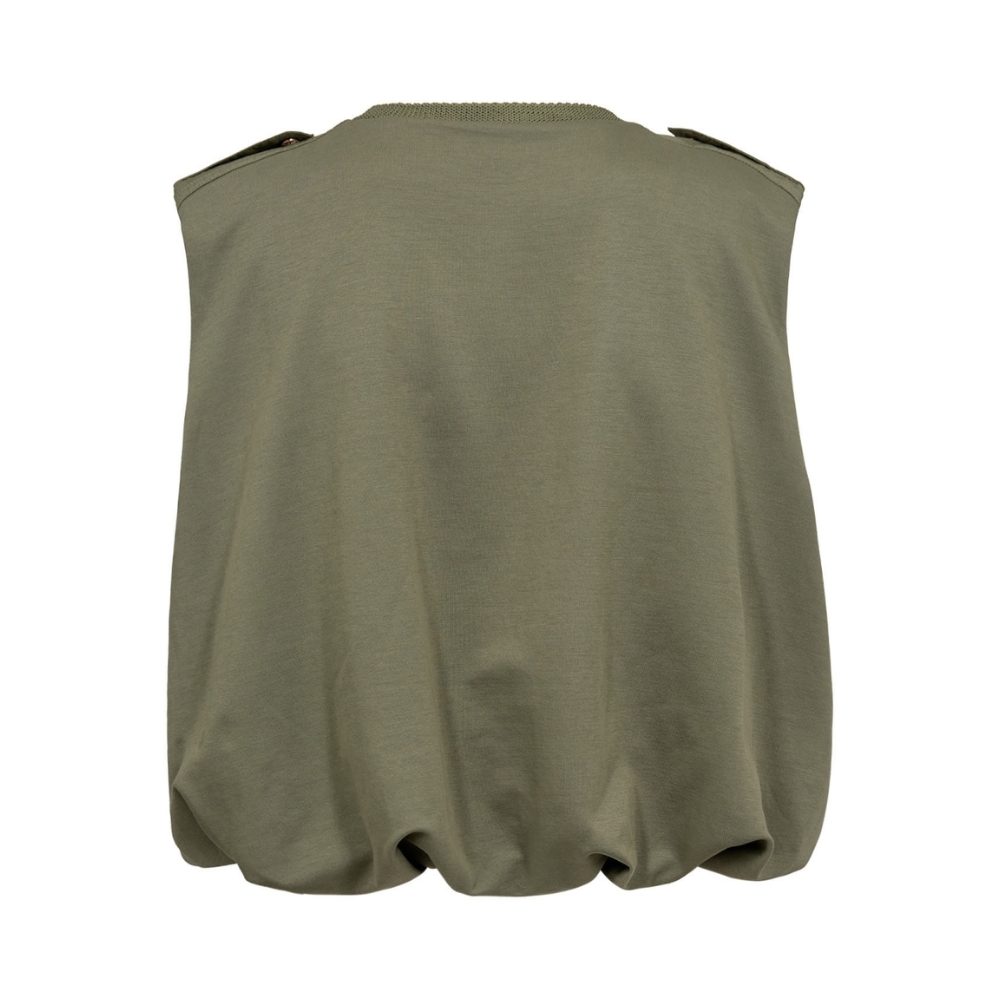 Gossia top – LuanaGO Lu (Grøn) Gossia top - LuanaGO Tee – G3032 – (Dusty green)