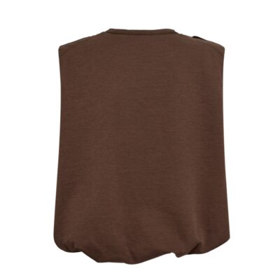 Gossia top - LuanaGO Tee – G3032 – (Coffee)