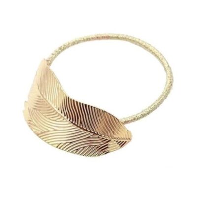 Tim og Simonsen tørklædering - Multi elastic Horace 3 pcs. – TSJ728 – Feather-Gold