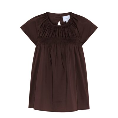 La Rouge top - Vilma Sleeveless Top – LR1929 – Dark Brown