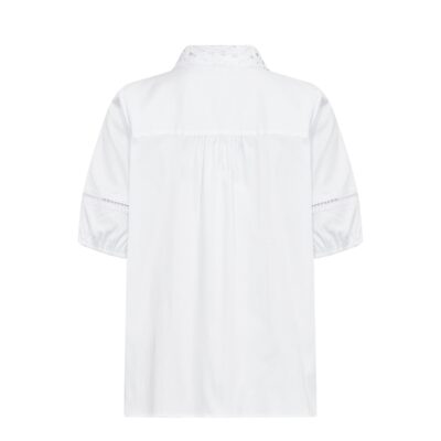 Levete Room skjorte - Isla Solid 144 – 301610 – 1000 White