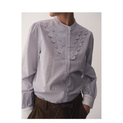 Gossia skjorte - PalomaGO Shirt –  G2626 – Blue Stripes