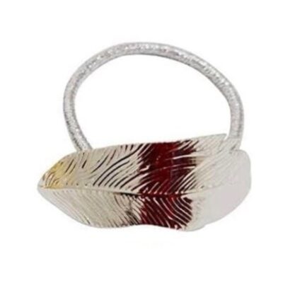 Tim & Simonsen tørklædering - Multi elastic Horace 3 pcs. – TSJ728 – Feather-Silver