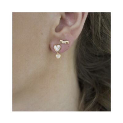 Stine A ørering - Wow Mom Mini Earring – Single  – 1421-02-S