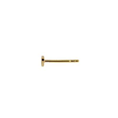 Stine A ørering - Petit love heart - Single 1181-02 - Cobalt Blue