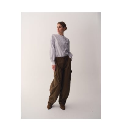 Gossia skjorte - PalomaGO Shirt –  G2626 – Blue Stripes