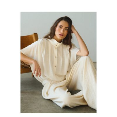 Gossia skjorte - GiorgiaGO Blouse – G3249 – Off-white