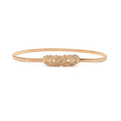 Tim og Simonsen elastik bælte - Infinity Elastic Belt – Belt-1 – Gold