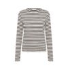 Leveté Room bluse – LR-Ika 11 (Sort/Hvid)