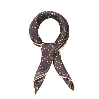 Beck Sondergaard tørklæde - Starlie Grid Sia Scarf – 2607300005 - Chocolate Torte