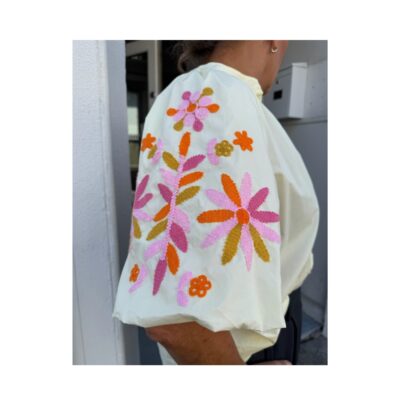 Boho Love bluse – B1403 (Gul)