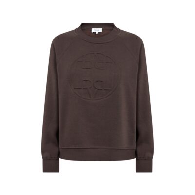 Leveté Room sweatshirt – LR-Nuka 11 (Mørkebrun)