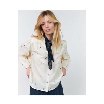 Lollys Laundry skjorte – AlessandraLL (Creme)