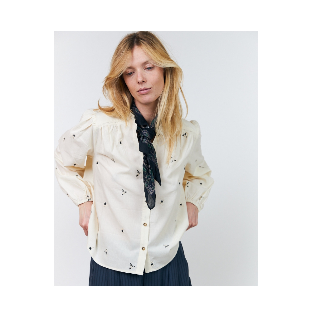 Lollys Laundry skjorte – AlessandraLL (Creme) Lollys Laundry skjorte – AlessandraLL (Creme)