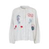 Lollys Laundry skjorte – HaileyLL (Hvid/Blå)