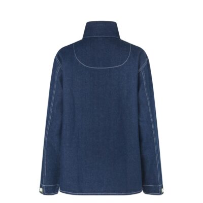 Lollys Laundry denim jakke - EddaLL Jacket SL – 26461-6013 – Dark Blue