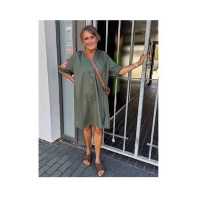 Boho Love kjole – B1402 (Grøn)