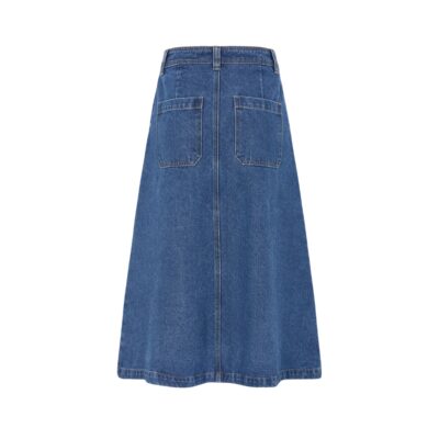 Alternative view of Lollys Laundry nederdel – Lennon (Denim)
