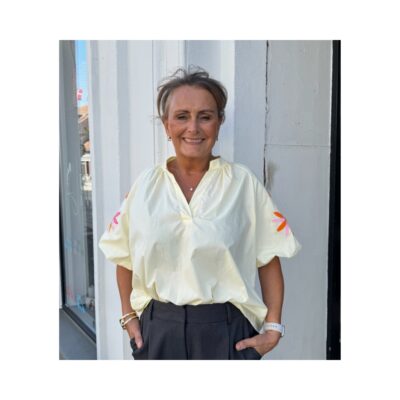Boho Love bluse – B1403 (Gul)
