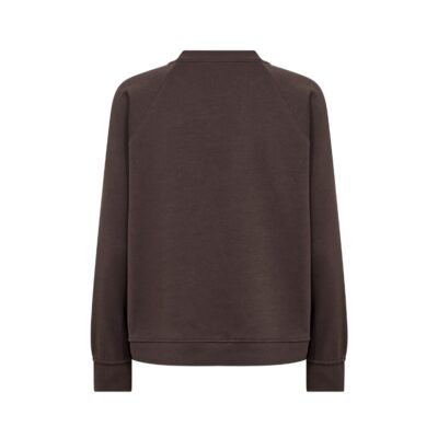 Leveté Room sweatshirt – LR-Nuka 11 (Mørkebrun)