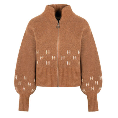 Hest strik cardigan - Märtha Short Jacket – 2630120859 – Thrush