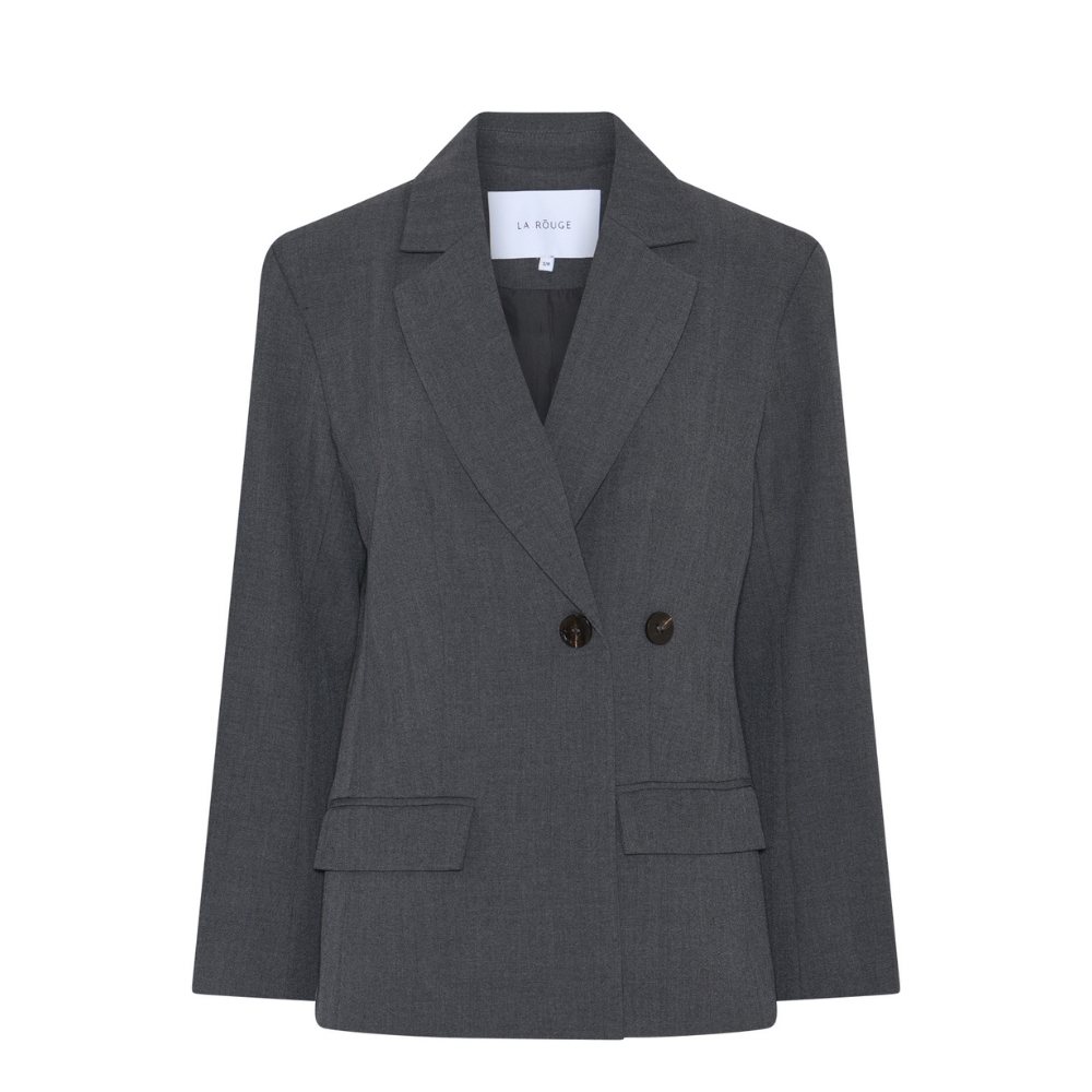 La Rouge blazer - Lilia (Grå) La Rouge blazer - Lilia Blazer – LR1985 – Grey
