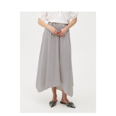 Gossia nederdel - ClorieGO – G3314 - Navy Creme Stripes