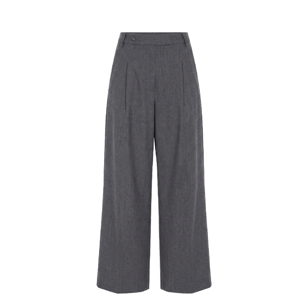 La Rouge habitbukser - Lilia (Grå) La Rouge habitbukser - Lilia Pants – LR1987 – Grey