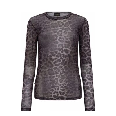 Hype the Detail bluse - Blouse w/print - 3-320-1400 - 9512 Grey