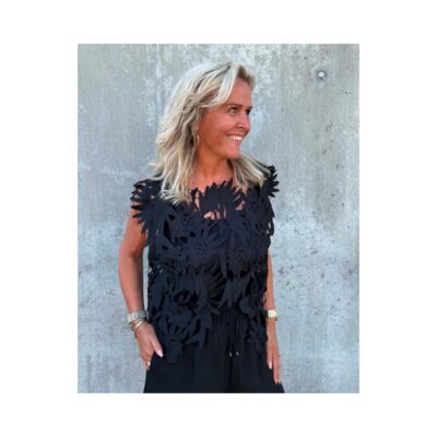 Tim Simonsen top – Yrsa (Sort)